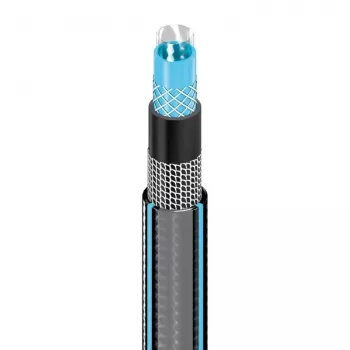 Mangueira de jardim CELLFAST HOBBY ATS2 50 m à superfície preto azul