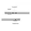 Apple MacBook Air 13 (2025), 16 GB, 512 GB, M4 (10-CPU/10-GPU), prateado, fonte de alimentação 35W Dual USB-C Port, alemão, MW0X3D/A