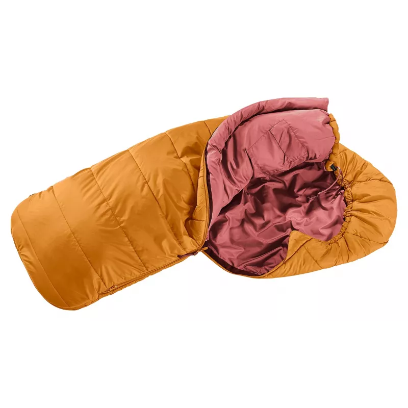 Saco-cama infantil Deuter Starlight (130-170 cm) - Ahorn-Redwood