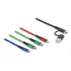 Cabo USB DeLOCK 87035 1,2 m USB 2.0 USB A USB C Micro USB-B Lightning