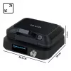 Máquina de waffles Lovio LVWF002BK 1500W preta