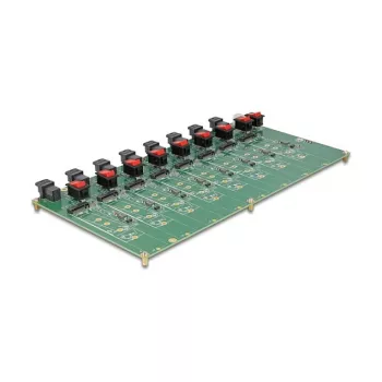Delock placa de testes M.2 para 8x SSD M.2 NVMe Key M, SFF-8643, 61073