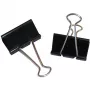 Clipes foldback WEDO 25 mm em caixa de 12 preto/prateado (6421425)