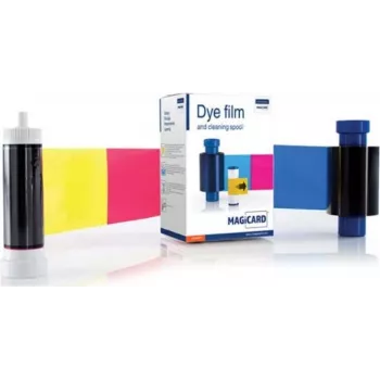 Magicard MA300YMCKO Fita 300 páginas Preto - Ciano - Magenta - Amarelo (MA300YMCKO)