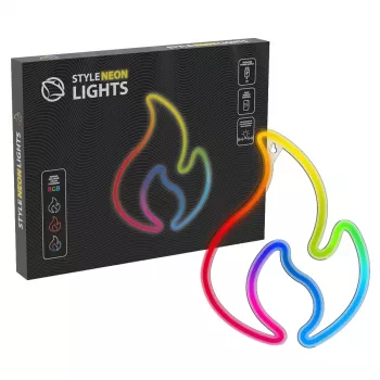Luz néon decorativa MANTA SNL58RGB — fita LED com mudança de cor RGB, modelo SNL58RGB