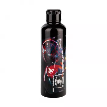 Garrafa térmica metálica Paladone Spiderman Miles Morales