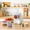Cortador de legumes elétrico Tefal Fresh Express DN853BE0 — 150 W, 3 discos intercambiáveis, 1 velocidade, creme