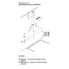 Exaustor de parede Bosch DWK65DK20, 590×325×690 mm, 550 m³/h, 3 velocidades, 62 dB, branco, filtro de gordura em alumínio