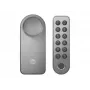 Fechadura inteligente Xiaomi BHR07XDGL com teclado, Bluetooth, impressão digital, código e controlo remoto, cinzento, 7,2 V 2450 mAh