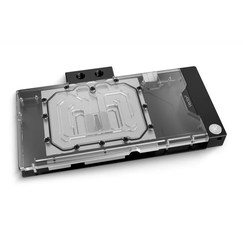 Bloco de arrefecimento líquido EK Water Blocks níquel preto 27mm