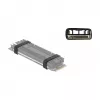 Unidade de estado sólido (SSD) DeLOCK anel de borracha para montagem de SSD M.2 e dissipador de calor preto pack de 10