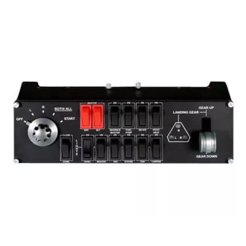 Painel de simulação de voo Logitech G G Saitek Pro Flight Switch Panel