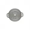 Staub La Cocotte redonda de ferro fundido 26 cm, cinzento grafite