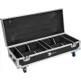 Flightcase Roadinger 31005145 para 8x AKKU IP UP-4 QuickDMX com função de carregamento