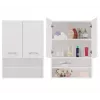 Armário de casa de banho Topeshop POLA MINI DK branco