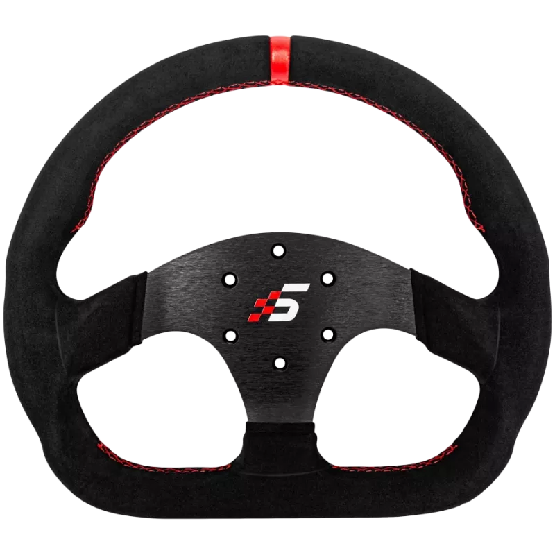 Volante Simagic P-325D 325 mm Alcantara — Aro de volante de corrida sem cubo