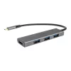 Hub USB Akasa USB Type-C 4 portas