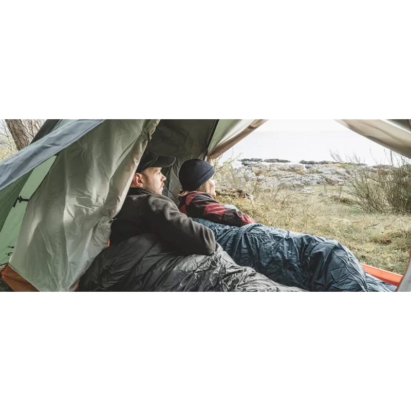 Tenda de cúpula/iglu Easy Camp Rondane 3 – 3 pessoas, sobreteto de poliéster, varas de alumínio, verde-escuro