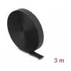Fita de velcro DeLOCK 3 m x 20 mm preto nylon