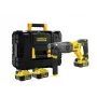 Martelo perfurador STANLEY SDS+ 18V V20 2x4Ah KUFER