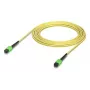 Cabo de fibra ótica InfiniBand Ubiquiti UACC-OFC-SA-MPMP-5M 5 m OS2 amarelo