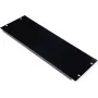 Painel cego ROLINE 19 polegadas 4U preto aço 480 mm