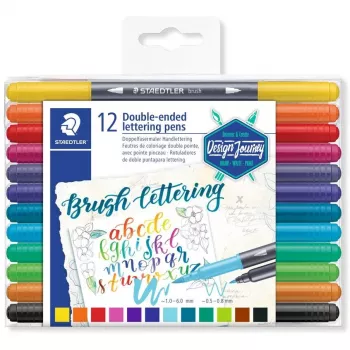 Esferográfica + caneta Staedtler 3004 multicolor 12 unid.