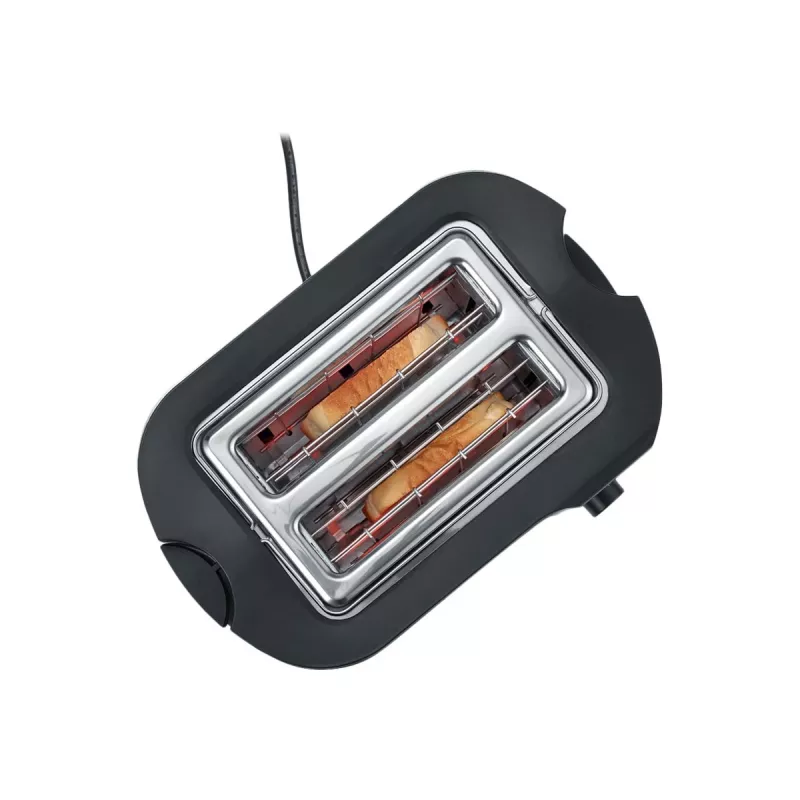 Severin 2589 2 fatias 800 W preto, aço inoxidável
