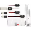Adaptador de viagem universal Skross PRO – World & USB branco