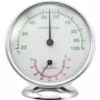 Higrómetro Renkforce 6510 alumínio — termo-higrómetro de alumínio para medição de temperatura e humidade
