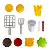 Conjunto Play Burger Shop KLEIN 7336 — brinquedo de faz de conta compacto e fácil de limpar para crianças