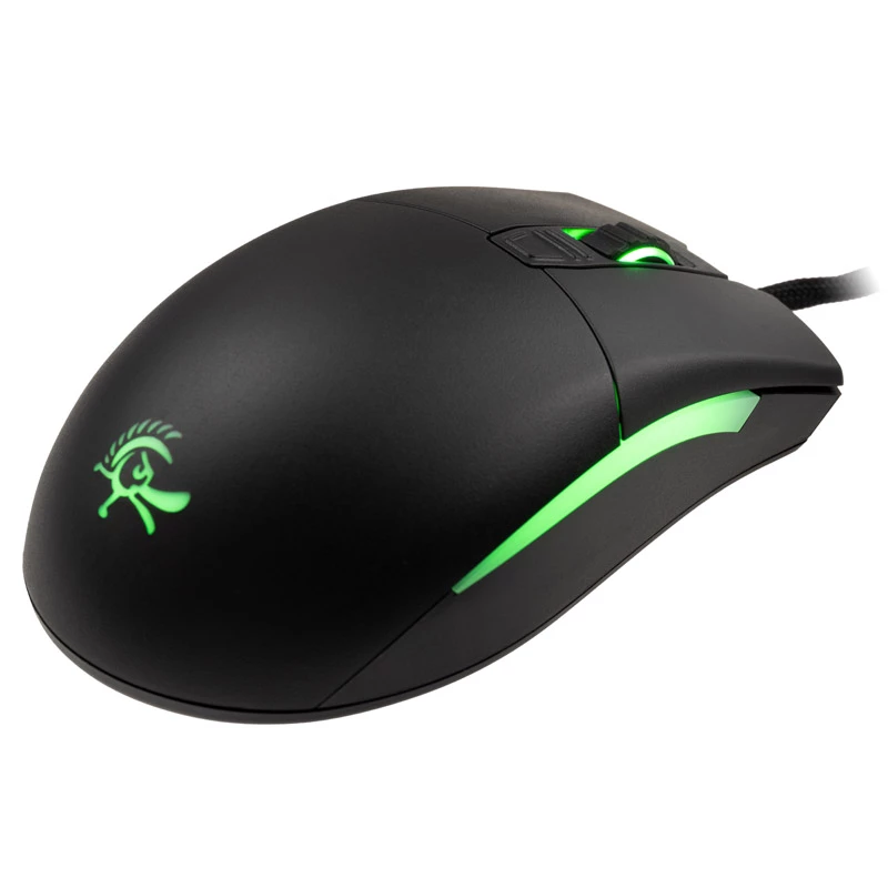 Rato Ducky Secret M Retro para destro USB Type-A ótico 16000 DPI