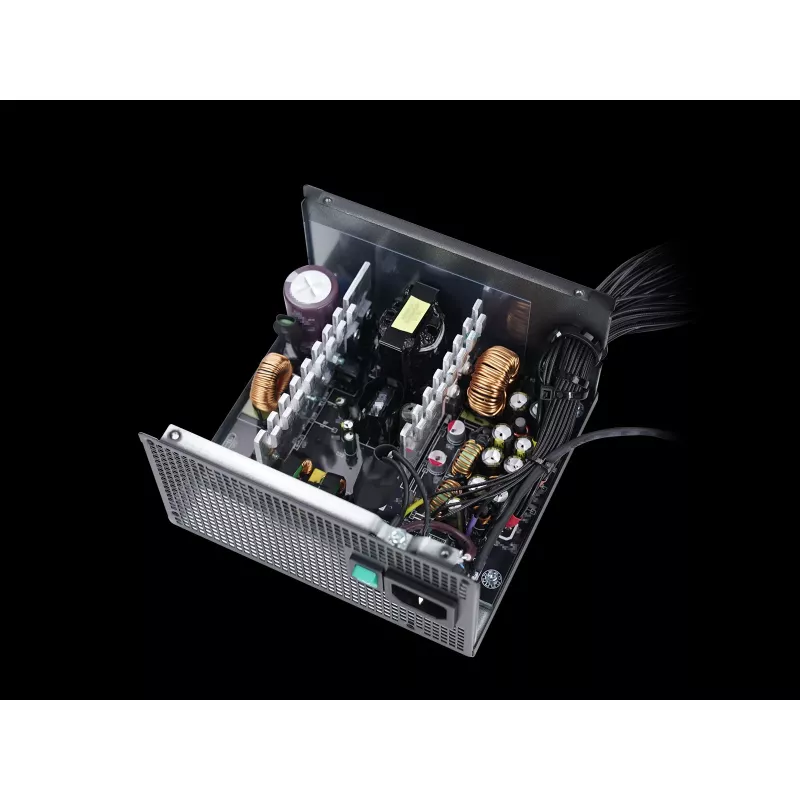 Fonte de alimentação DeepCool PF700X 700W ATX, 80 PLUS Bronze, 700 W, 1x ventoinha 120 mm, 24 pinos, 2x 4+4 CPU, 4x 6+2 PCIe, 6x SATA