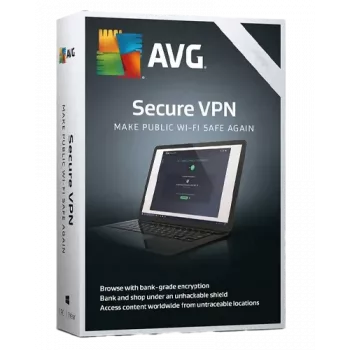 AVG Secure VPN | 10 dispositivos | 1 ano