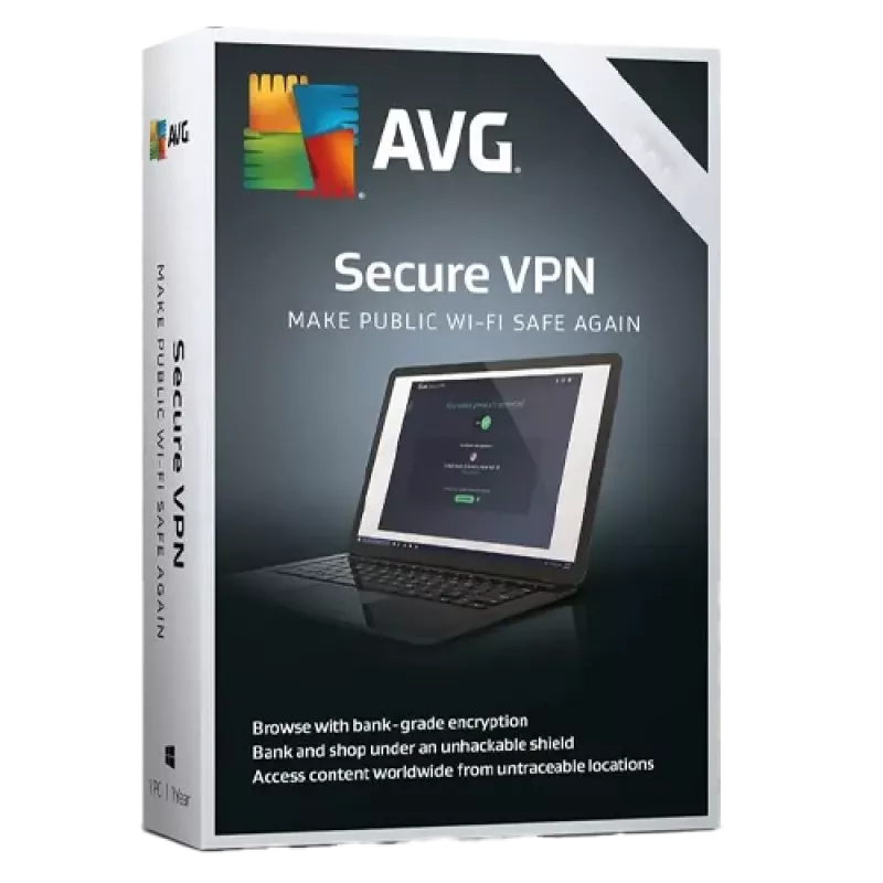 AVG Secure VPN | 10 dispositivos | 1 ano