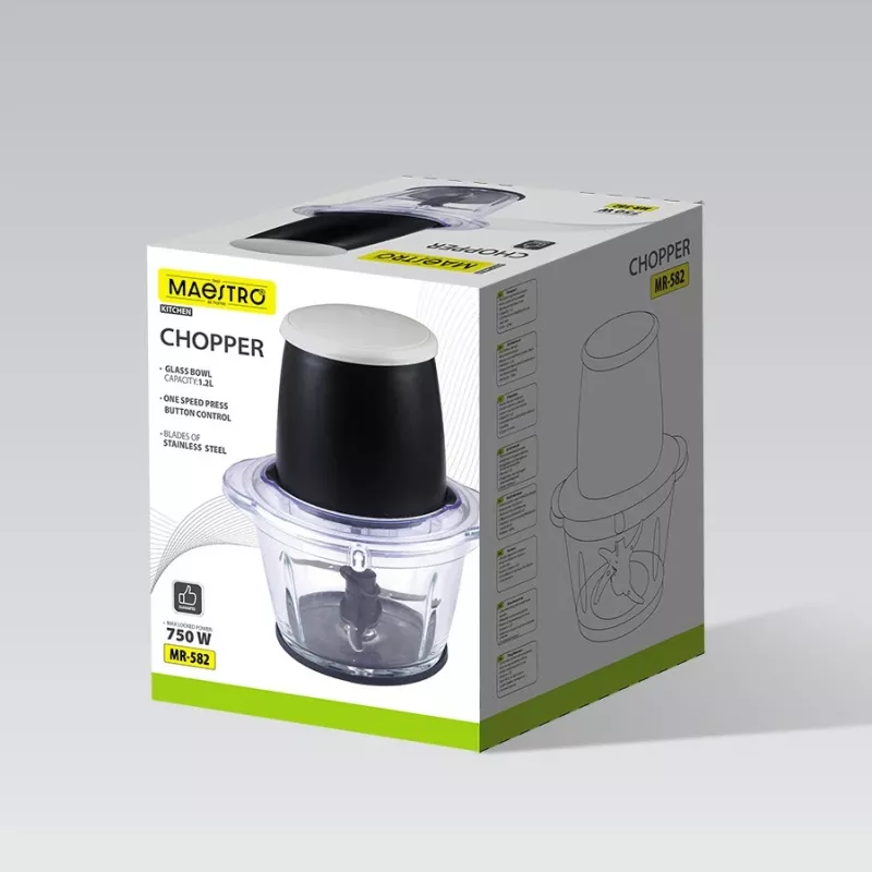 Trituradora Maestro MR-582 750W trituradora elétrica de mesa