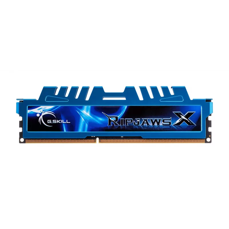 Memória Desktop DDR3 16GB (2x8GB) 2133MHz G.SKILL RipjawsX 240-pin DIMM, 1,6V, CL12, Dual-Channel, dissipador