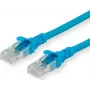 Roline - Cabo de rede - RJ-45 (M) para RJ-45 (M) - 1,5 m - SFTP, PiMF - CAT 6 - isento de halogéneos, moldado, flexível - azul