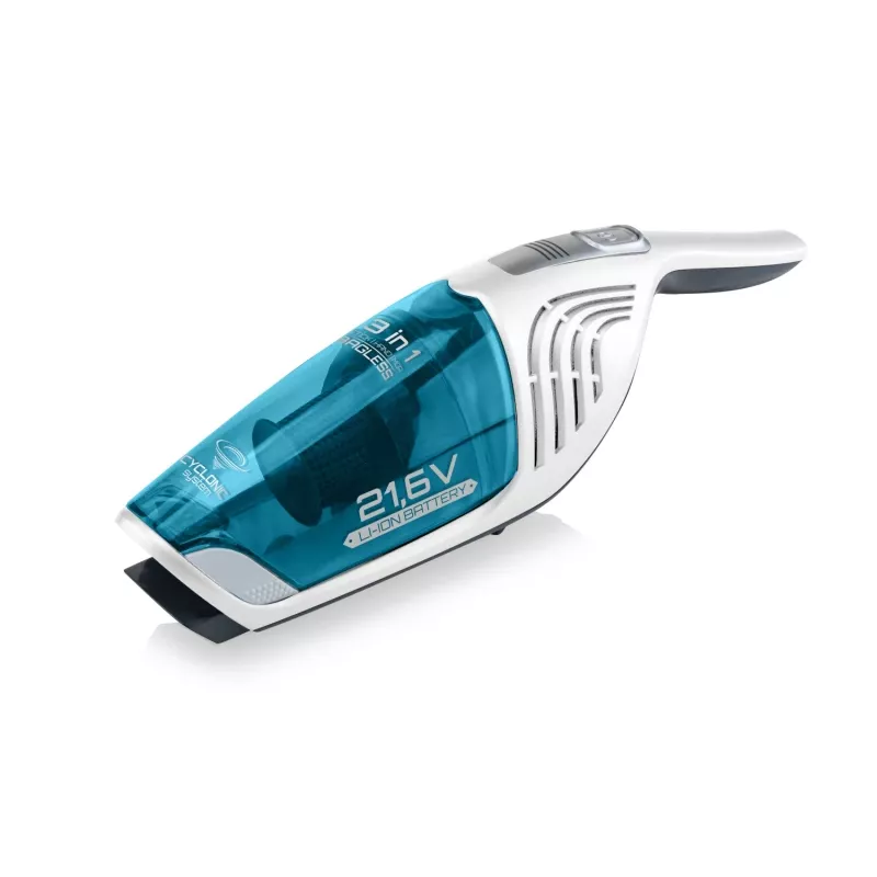 Aspirador com bateria ETA Moneto II Aqua Plus Aspirador de mão 3-em-1, função de lavagem, 21,6 V, até 50 min. de autonomia