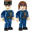 Conjunto de construção Cobi Blocks Nieuport 17 C.1 277 peças — kit de avião modelo, conjunto de blocos de encaixe colecionável