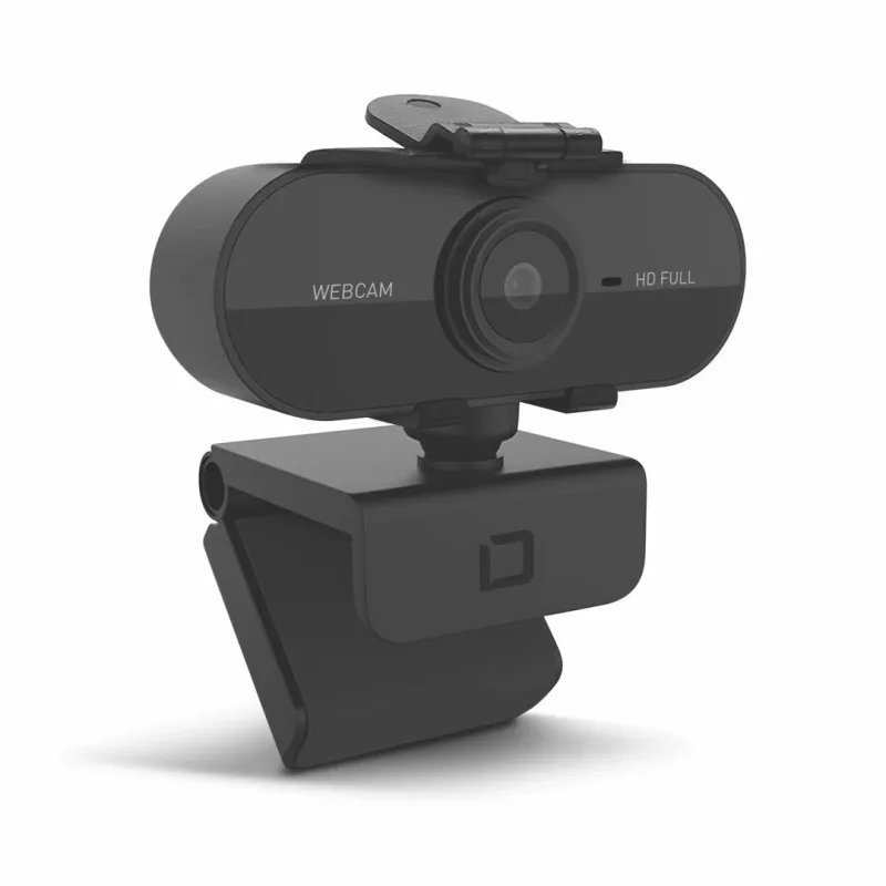 DICOTA D31841 Webcam 1920 x 1080 píxeis USB 2.0 Preto