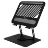 Suporte para portátil MEDIA-TECH MT2662 – altura ajustável, dobrável em alumínio para portáteis de 10–17