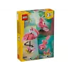 LEGO Creator 3 em 1 Flamingo rosa 31170 conjunto de construção, 288 peças, altura 230 mm, idade recomendada 8+