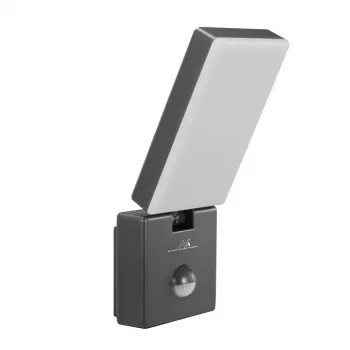 Projetor LED MACLEAN MCE516 com detetor de movimento PIR, 50W, cinzento