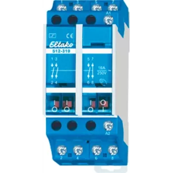 Relé de impulso Eltako Electronics 3S, 1 NC, 16A, 230V/AC S12-310-230V (21310030)