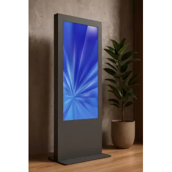 Kiosk de chão EDBAK IDS09.55 55 inch Preto – suporte de ecrã de chão para ecrãs de 55 inch