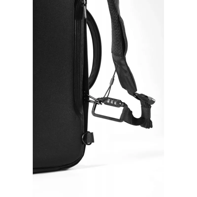 Mochila / pasta antirroubo XD Design Bobby Bizz 2.0 preta P/N: P705.921