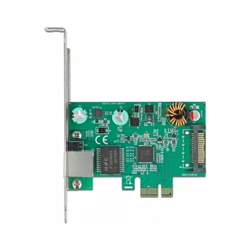 Placa PCI Express x1 DeLOCK RTL8125 2.5 Gigabit LAN PoE+