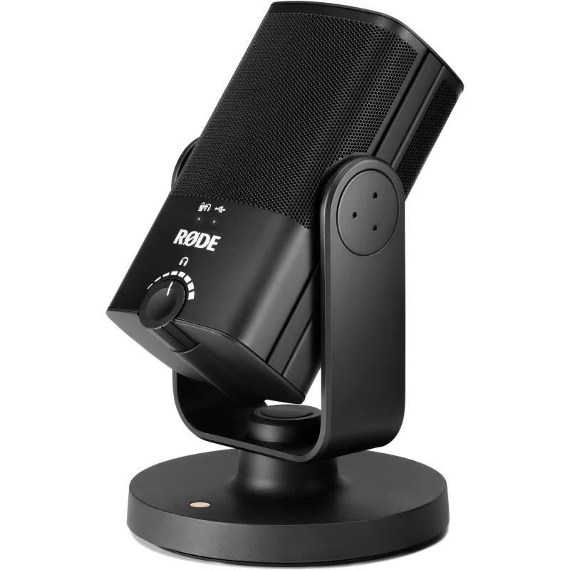 Microfone USB compacto Rode NT-USB-MINI com suporte magnético removível