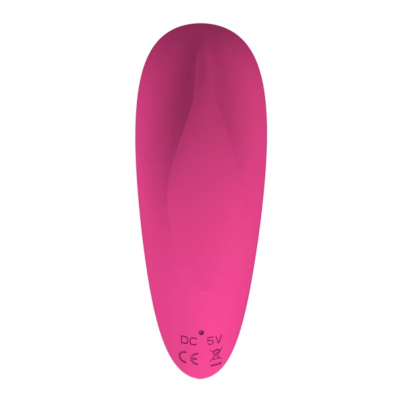 Massageador de clítoris Erolab Dolphin VVS01r rosa — estimulador pessoal compacto, recarregável por USB